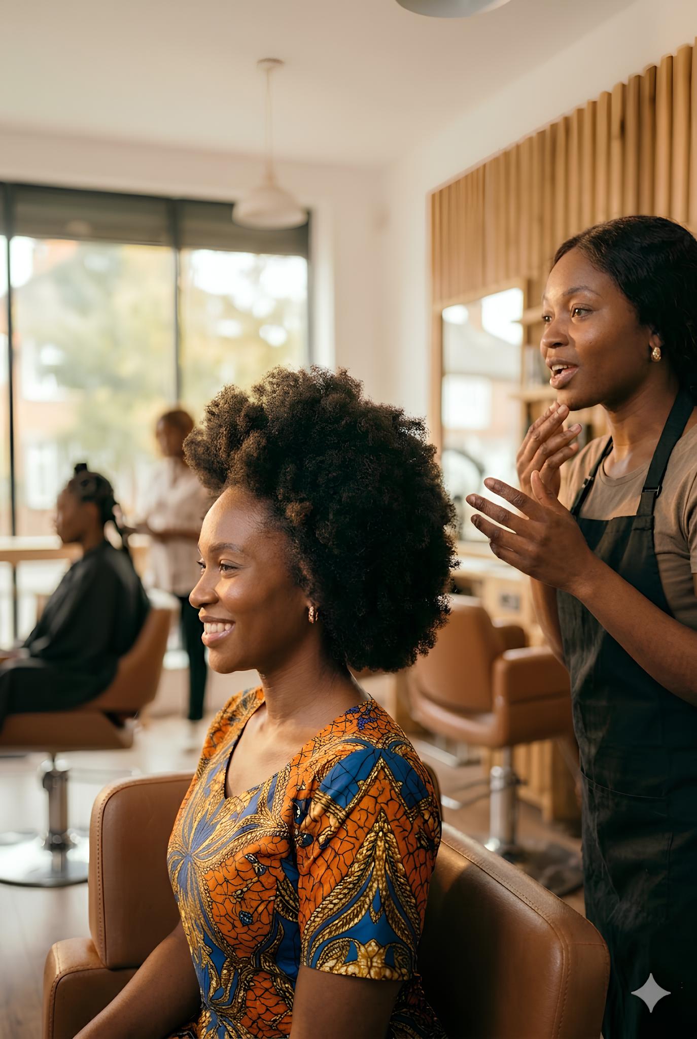 Hair coaching consultation