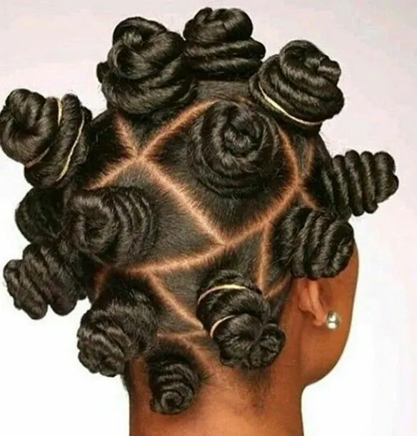 Bantu knots